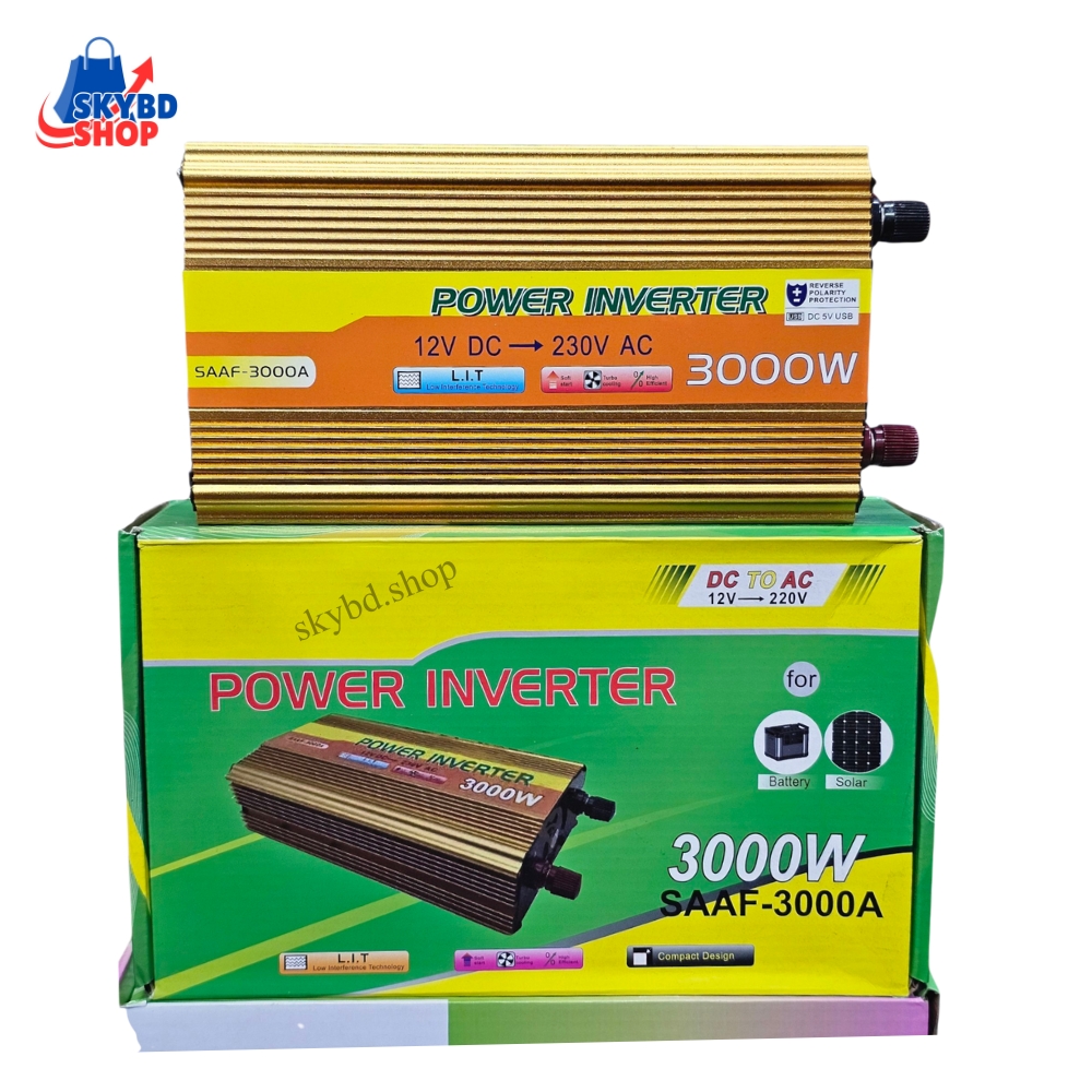 3000W Solar Power Inverter 12V To 220V